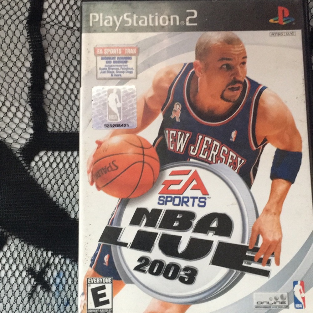 NBA Live PlayStation 2 game